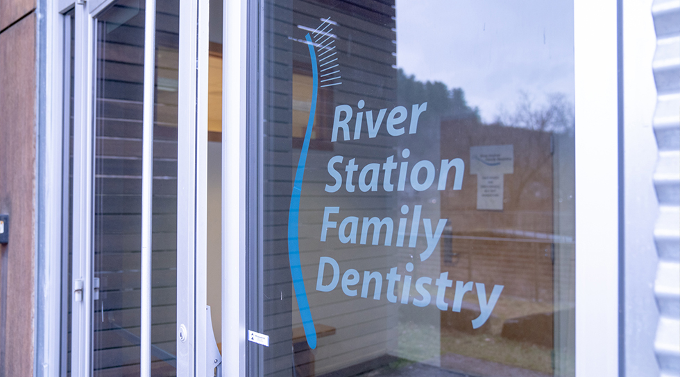 River Station Family Dentistry dental office front entrance